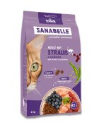 Sanabelle Adult Struț și Afine hrană uscată pisici 400g