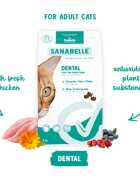 Sanabelle Dental Pasăre hrană uscată pisici sensibilități dentare 400g