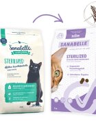 Sanabelle Sterilised Pui hrană uscată fără cereale pisici sterilizate 8kg