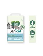 Sanicat Natura Activa Cellulose neparfumat așternut igienic pisici peleți celuloza neaglomerant ecologic biodegradabil 20l