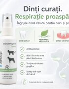 SANOCYN Forte Dental Hygiene apă de gură spray câini și pisici antibacteriană anti-tartru flacon 75ml