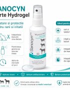 SANOCYN Forte Hydrogel îngrijire răni gel câini și pisici antibacteriană flacon 75ml