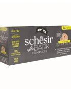 Schesir After Dark Complete 4 arome Pui conservă hrană umedă fără cereale pisici (în supă) multipack 80g x 12buc