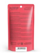 Schesir After Dark Velvet Mousse Pui și Vită plic hrană umedă fără cereale pisici (mousse) 80g