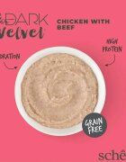 Schesir After Dark Velvet Mousse Pui și Vită plic hrană umedă fără cereale pisici (mousse) 80g