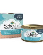 Schesir Baby Kitten Ton și Aloe Vera conservă hrană umedă pisici junior (în aspic) 85g