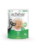 Schesir Complementary In Jelly Pui plic hrană umedă pisici (în aspic) 70g
