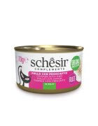 Schesir Complementary In Jelly Pui și Șuncă conservă hrană umedă pisici (în aspic) 70g