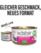 Schesir Complementary In Jelly Pui și Șuncă conservă hrană umedă pisici (în aspic) 70g