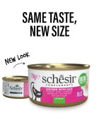 Schesir Complementary In Jelly Pui și Șuncă conservă hrană umedă pisici (în aspic) 70g