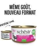 Schesir Complementary In Jelly Pui și Șuncă conservă hrană umedă pisici (în aspic) 70g