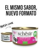 Schesir Complementary In Jelly Pui și Șuncă conservă hrană umedă pisici (în aspic) 70g