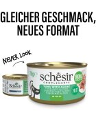 Schesir Complementary In Jelly Ton și Alge Marine conservă hrană umedă pisici (în aspic) 70g