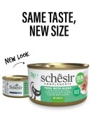 Schesir Complementary In Jelly Ton și Alge Marine conservă hrană umedă pisici (în aspic) 70g
