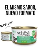 Schesir Complementary In Jelly Ton și Alge Marine conservă hrană umedă pisici (în aspic) 70g
