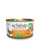 Schesir Complementary In Jelly Ton și Aloe Vera conservă hrană umedă pisici (în aspic) 70g