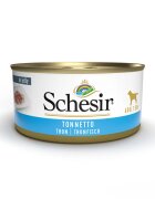 Schesir Complementary In Jelly XS-XL Ton conservă hrană umedă câini (în aspic) 150g