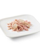 Schesir Complementary Puppy XS-XL Ton și Aloe Vera conservă hrană umedă câini junior (în aspic) 150g
