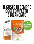 Schesir Complete Nutrition Ton și Pui plic hrană umedă pisici (în aspic) 85g