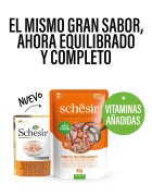 Schesir Complete Nutrition Ton și Pui plic hrană umedă pisici (în aspic) 85g