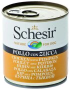Schesir Dog Pui Dovleac 285 g