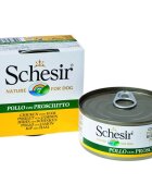 Schesir DOG PUI JAMBON 150 G