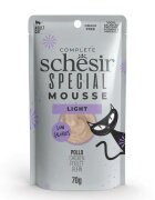 Schesir Special Light Pui plic hrană umedă fără cereale pisici obezitate (mousse) 70g