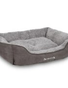 Scruffs Cosy pat dreptunghiular câini poliester husă detașabilă gri 75x50cm