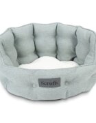 Scruffs Seattle Cat Topaz pat rotund pisici poliester gri ⌀45cm