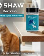 SHAW Borfresh cu bor natural odorizant litieră pisici 1buc