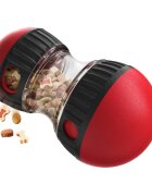 SHAW Dispenser & Puzzle jucărie interactivă câini eliberare recompense plastic Dispenser & Puzzle jucărie interactivă câini XS-L eliberare recompense plastic roșu 1buc