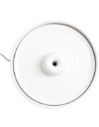 SHAW Fântână Ceramică fântână pisici rotundă sistem filtrare ceramică bej 2l