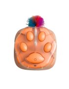SHAW Lăbuță cu Pană Retractabilă & Incarcare USB jucărie interactivă pisici inteligente cu sunet plastic maro 1buc