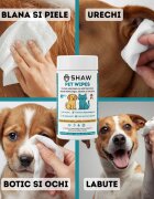SHAW Pet Wipes cu acid hipocloros șervețele umede câini și pisici hipoalergenic flacon 72buc
