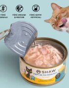 SHAW Piept Pui conservă hrană umedă fără cereale pisici apetit capricios (în supă) bax 80g x 12buc
