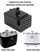 SHAW Pompă PRO V3 Smart pompă fântână câini și pisici 1buc