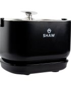 SHAW PRO V3 fântână câini dreptunghiulară senzor pompă inducție sistem filtrare PVC PRO V3 fântână câini și pisici dreptunghiulară senzor pompă inducție sistem filtrare PVC negru 2.5l