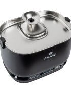 SHAW PRO V3 fântână câini dreptunghiulară senzor pompă inducție sistem filtrare PVC PRO V3 fântână câini și pisici dreptunghiulară senzor pompă inducție sistem filtrare PVC negru 2.5l