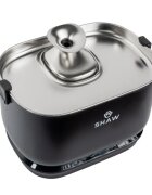 SHAW PRO V3 Smart fântână câini dreptunghiulară senzor aplicație mobilă sistem filtrare PVC PRO V3 Smart fântână câini și pisici dreptunghiulară senzor aplicație mobilă sistem filtrare PVC negru 2.5l