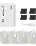 SHAW Set 4 filtre PRO V3 filtre fântână câini și pisici 4buc