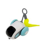 SHAW Soricel cu telecomanda & incarcare USB jucărie interactivă pisici inteligente plastic alb 1buc