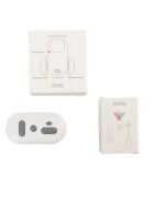 SHAW Soricel cu telecomanda & incarcare USB jucărie interactivă pisici inteligente plastic alb 1buc