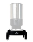 SHAW Tavă susținere si inălțare hrănitor automat suport castroane câini PVC Tavă susținere si inălțare PRO V3 hrănitor automat suport castroane câini și pisici PVC alb și negru 1buc