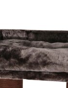 SHAW Toulouse ansamblu de joacă pisici 3 etaje 1 căsuța MDF și pluș elemente de zgâriat maro 70x70x120cm