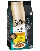 SHEBA Fresh Cuisine Taste of Paris Selectie Mixta cu Curcan Pui și Pasăre plic hrană umedă pisici (în sos) multipack 50g x 6buc