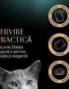 SHEBA Fresh & Fine Selectie Mixta cu Pui Curcan și Rață plic hrană umedă pisici (în sos) multipack 50g x 6buc