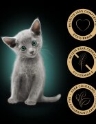 SHEBA Kitten Pui plic hrană umedă pisici junior (în sos) 85g