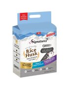 SIGNATURE7 Activ Carbon Tea Rice Husk așternut igienic pisici granule coji de orez aglomerant ecologic fără praf biodegradabil 7l