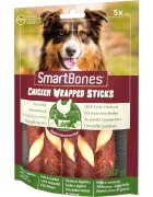 SmartBones Classics Chicken Warpped Sticks Mini recompense câini Batoane Pui Classics Chicken Warpped Sticks recompense câini Batoane Pui 5buc