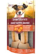 SmartBones Flavours Sweet Potato Bones Medium recompense câini Oase aromate Cartof Dulce 2buc